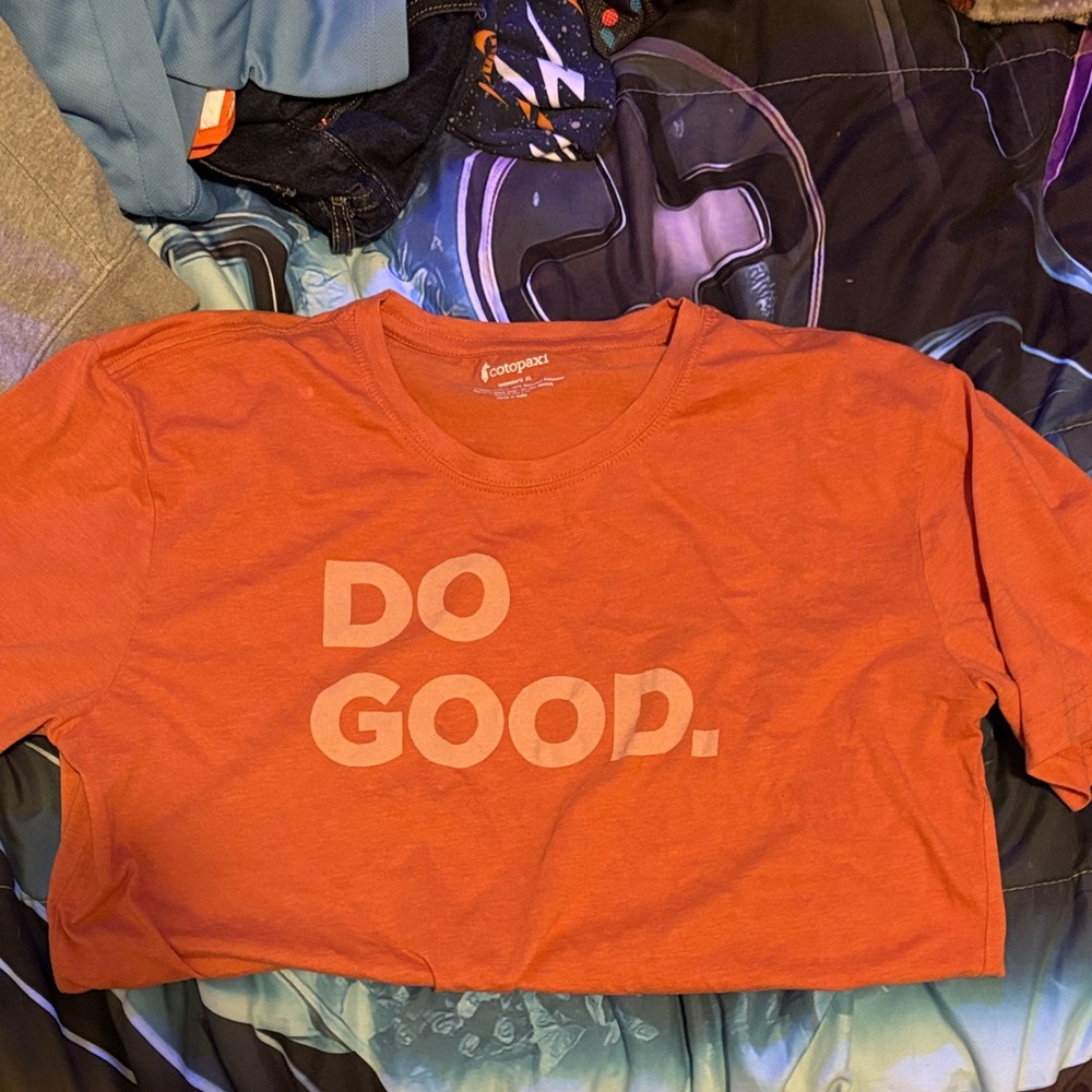 Cotopaxi Bold Orange 'Do Good' T-Shirt